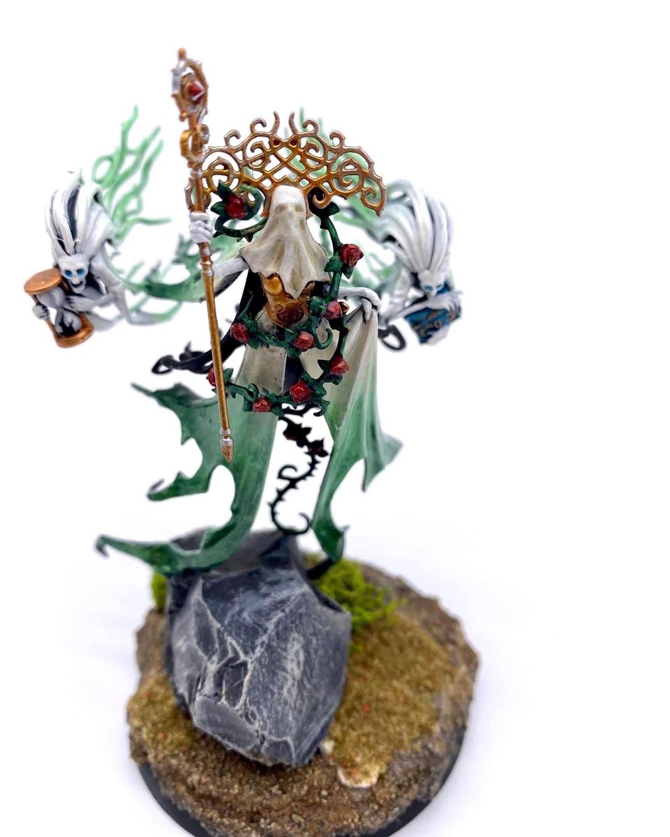 Congrats to @jpearce243 on his Best In Show win at the 1st Annual @lionhearthobby Painting Contest! James used one of our pre-release colors Appleseed on this amazing Lady Olynder. Appleseed comes out this Friday!