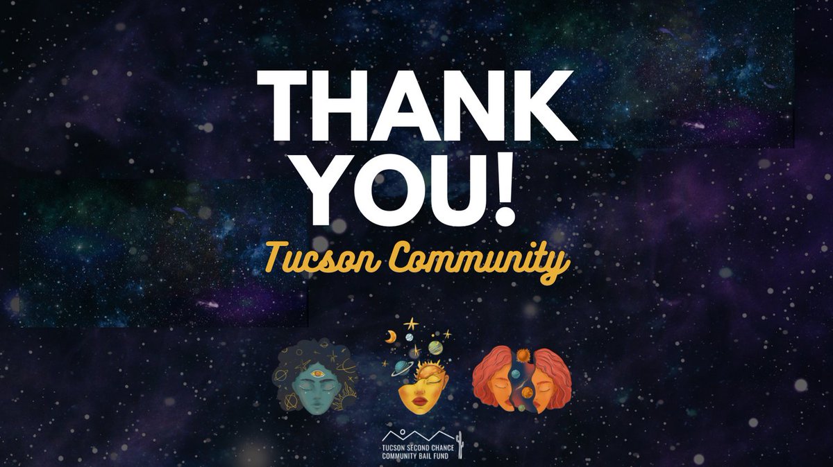 Tucson Second Chance Community Bail Fund tweet media