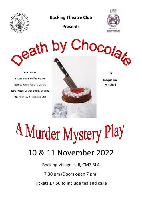 ClubBocking's tweet photo. Oh crumbs there’s been a murder ! #come help us solve it #btc https://t.co/fQcOVNNOtQ