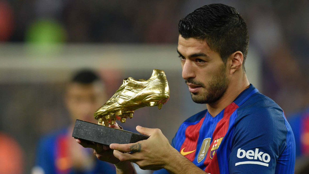 Just a reminder that Luis Suarez won the golden boot in the era of Prime Messi and Ronaldo

TWICE