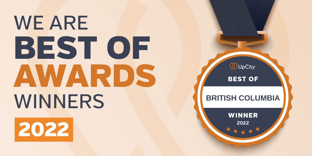 Excited to annopince we have won <a href="/upcityinc/">UpCity</a>'s Best of British Columbia Award! 🎉 This award celebrates B2B service providers with the highest customer satisfaction, brand integrity, &amp; reviews.  If your biz needs some kick-ass web design, custom web dev, please give us a shout.