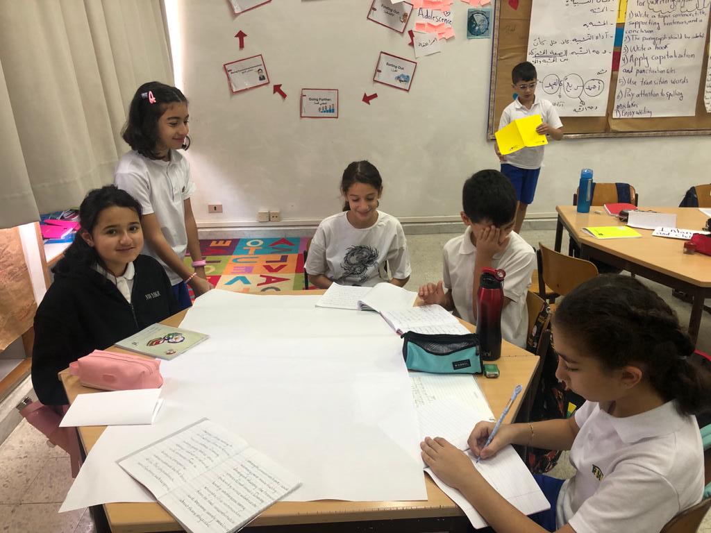 RHHS_Elementary's tweet photo. BE5A learners are sorting the information they had collected about each stage of life #self_exploration #research_skills #inquiry_cycle @RHHS_Saida https://t.co/TRYbini6xx