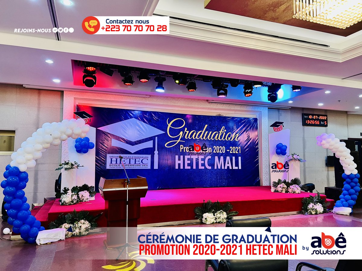 BestYorki's tweet photo. Cérémonie de Graduation 
PROMOTION 2020 2021
HETEC MALI 

Planning By @abe_solutions 

☎️ Service Client ⤵️

 +233 70707028
 +223 62327676
 + 223 71044444
#cérémoniedelancement 
 #planning #planner #planner 
#organisatin #decorations #abesolutions #hetec #hetecmali  #mali https://t.co/M21etMV5mu