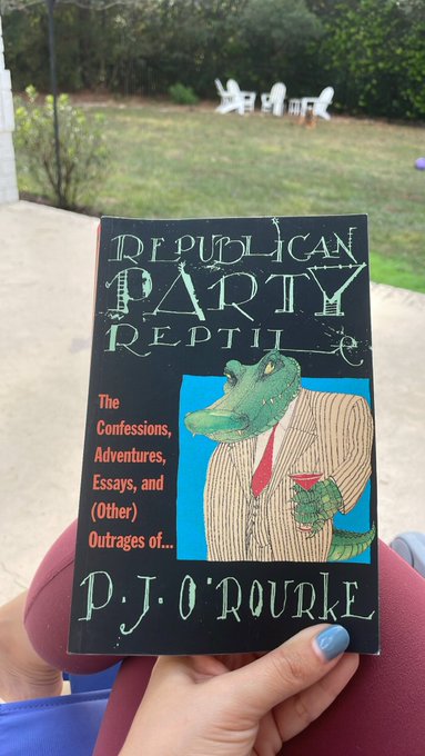 Only a few pages in but so far Republican Party Reptile gets a 10/10. Thank you to the friend that recommended