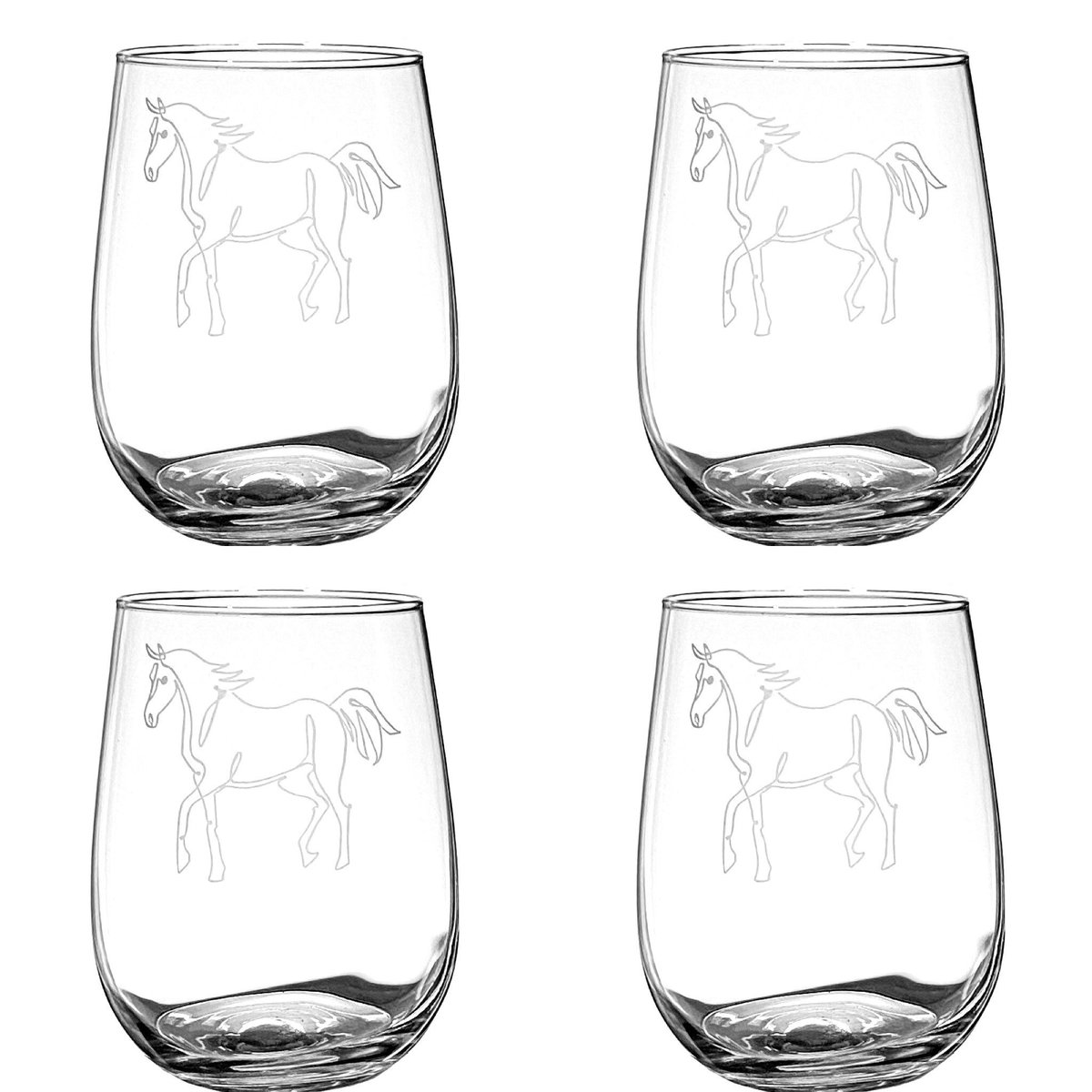 thelittlepumph1's tweet photo. Excited to share this item from my #etsy shop:
 🐎 Horse etched stemless wine glasses 🐎  #stemlessglass #etchedhorseglass #illustratedhorse #engravedglass #winegift #horseloversgift #stockingfillers #equestriangift #equestriangifts #horses #wineglass https://t.co/VD8Jaf5Ltq https://t.co/9sdzH95wrx
