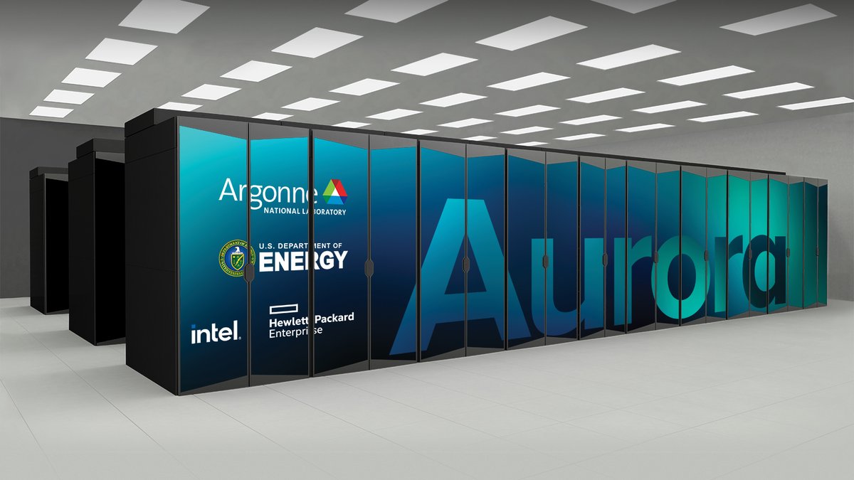 ALCF (@argonne_lcf) on Twitter photo #ExascaleDay is tomorrow! Follow along all week to learn how <a href="/doescience/">DOE Office of Science</a>'s #exascale supercomputers will supercharge a new era of scientific discoveries.
At <a href="/argonne/">Argonne National Lab</a>, we're collaborating with <a href="/intelhpc/">Intel HPC</a> and <a href="/HPE_HPC/">HPE HPC</a> to launch the upcoming Aurora system ▶️ alcf.anl.gov/aurora #ExascaleDay is tomorrow! Follow along all week to learn how <a href="/doescience/">DOE Office of Science</a>'s #exascale supercomputers will supercharge a new era of scientific discoveries.
At <a href="/argonne/">Argonne National Lab</a>, we're collaborating with <a href="/intelhpc/">Intel HPC</a> and <a href="/HPE_HPC/">HPE HPC</a> to launch the upcoming Aurora system ▶️ alcf.anl.gov/aurora