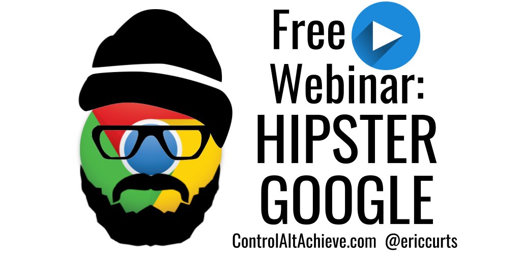 Free Webinar: Hipster Google - Tools You Probably Never Heard Of! View the recorded video & access resources here: controlaltachieve.com/2021/08/webina… #GoogleEDU #ControlAltAchieve