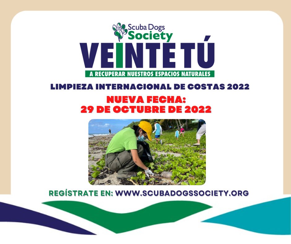 ACTUALIZACIÓN – CAMBIO DE FECHA EN EL REGISTRO DE VOLUNTARIOS: El registro de voluntarios será reactivado en scubadogssociety.org el martes, 18 de octubre a las 5:00 p.m. Disculpen los inconvenientes.