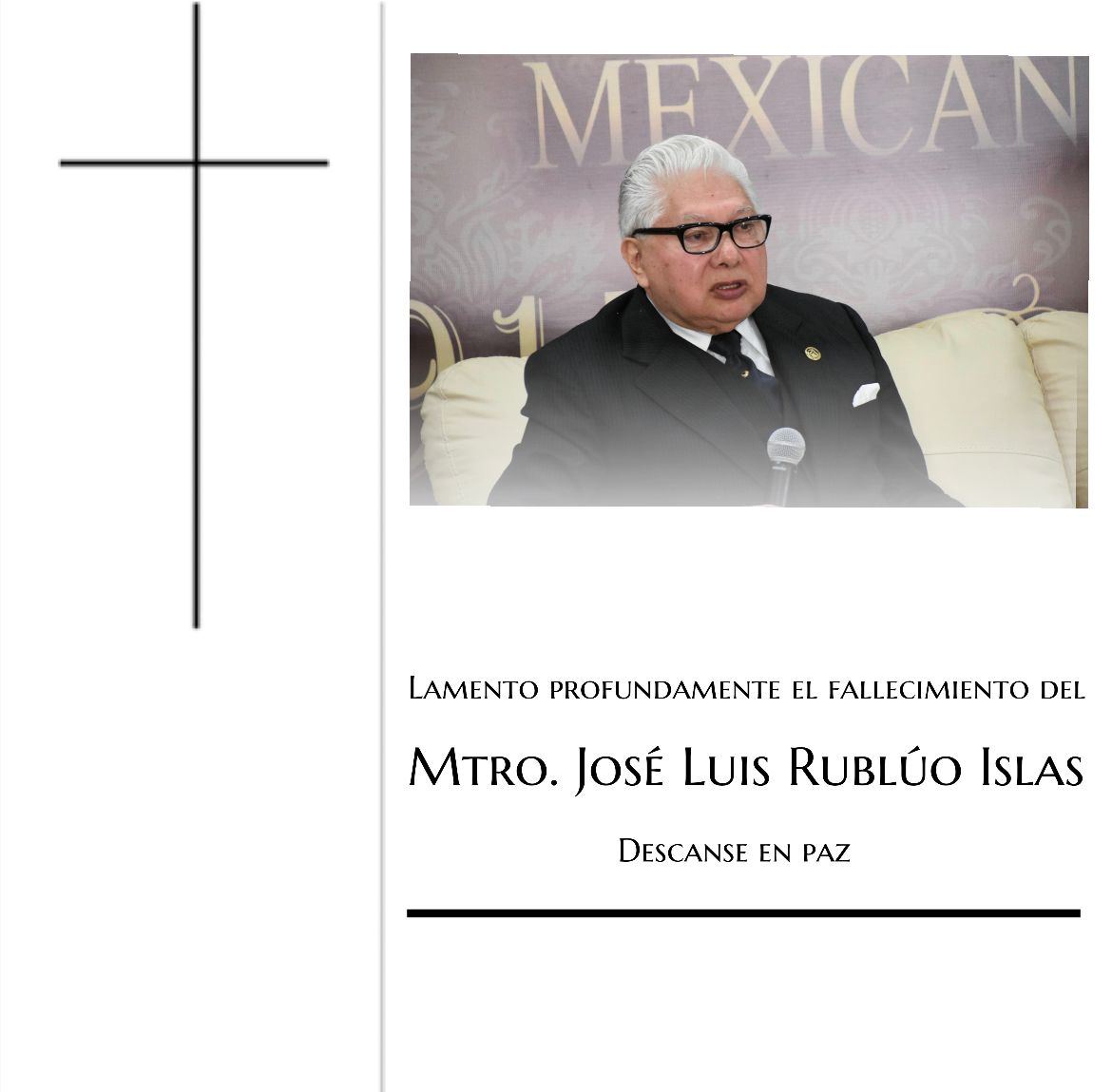 Olaff111's tweet photo. Lamento profundamente el fallecimiento del gran historiador hidalguense y amigo Mtro. Luis Rublúo. Un abrazo solidario a familiares y amigos 🙏 Abrazo amigo @Rubluoo https://t.co/k5PaNAG5gg