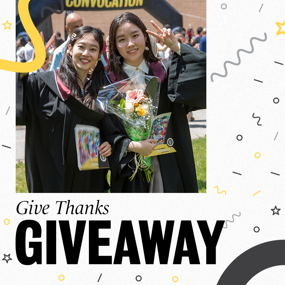 GIVEAWAY TIME! Check out our Instagram - @uwaterlooalumni - to learn more about how you could win 1 of 2 $500 Mastercard gift cards.