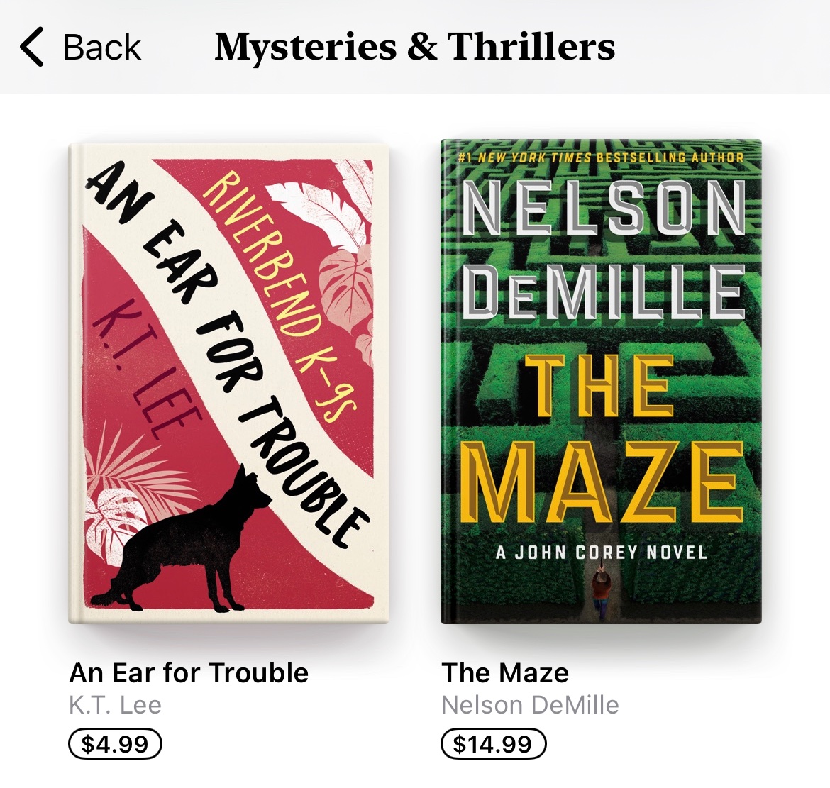 Thank you to the lovely team at <a href="/AppleBooks/">Apple Books</a> for featuring the books in the Riverbend K-9 series this week! 📚🐾🔍

Get your copies here! books.apple.com/us/book/a-nose…

#AppleBooks #NewBook #99cents #BookSale