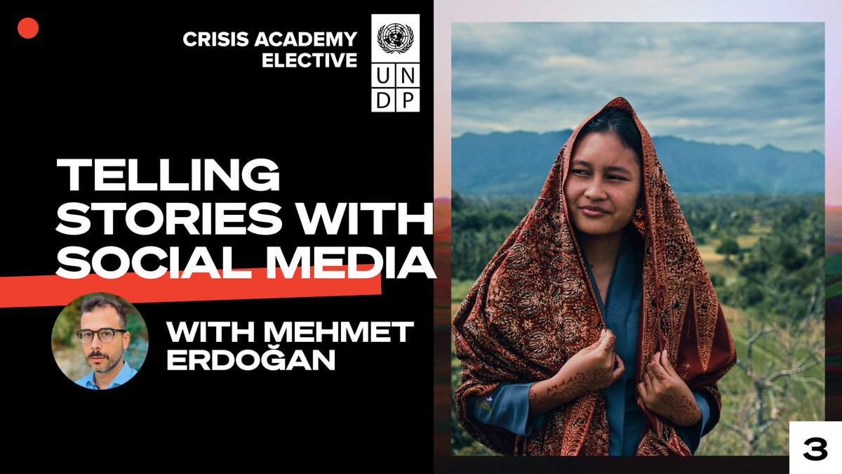#SURGE Advisors: Don't miss the next session with <a href="/UNDP/">UN Development</a>'s own <a href="/mehmeterdoganIV/">mehmet erdoğan</a> on Telling Stories with Social Media!