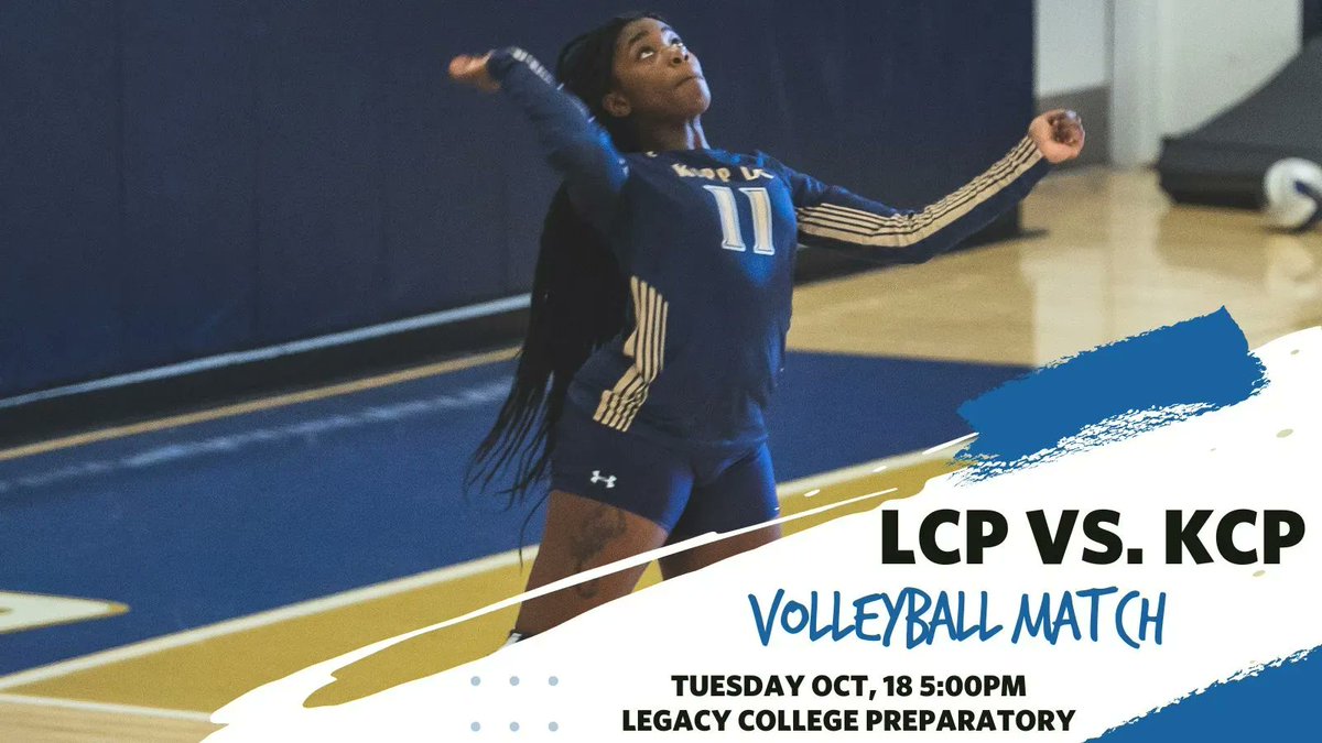 KIPP_DC's tweet photo. Tomorrow at 5pm Kipp DC College Preparatory and Legacy College Preparatory will be competing against each other in a volleyball game! KIPP DC games are open to all families, please come out and support our students! 🏐 https://t.co/5NrJvB1HyI