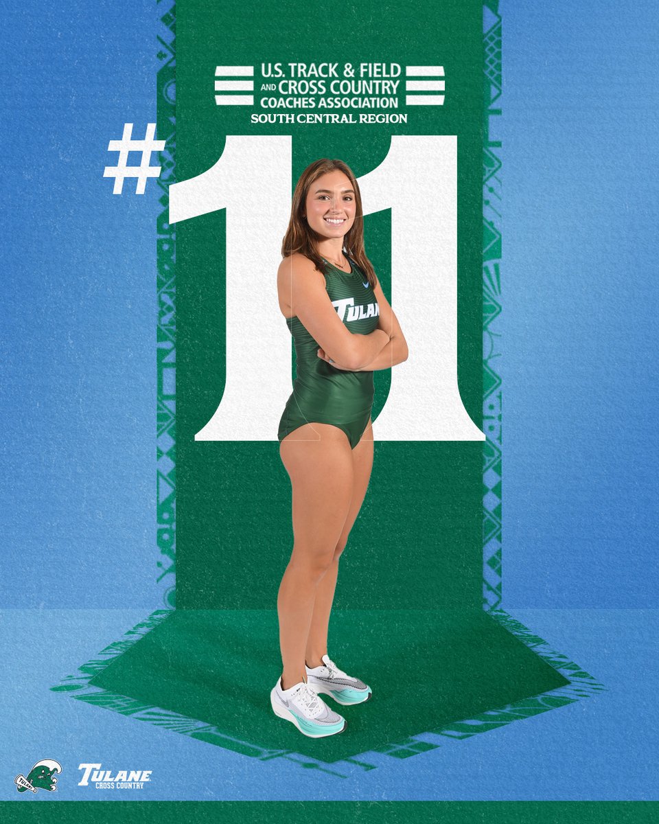 GreenWaveXCTF's tweet photo. Hard work pays off! Another week spent in the polls!

#RollWave🌊 #RunWave👟 https://t.co/fPoOJFko11