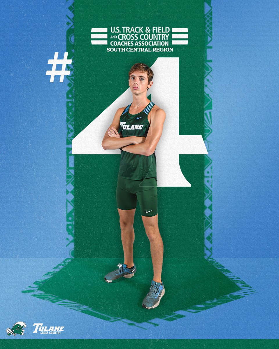 GreenWaveXCTF's tweet photo. Hard work pays off! Another week spent in the polls!

#RollWave🌊 #RunWave👟 https://t.co/fPoOJFko11