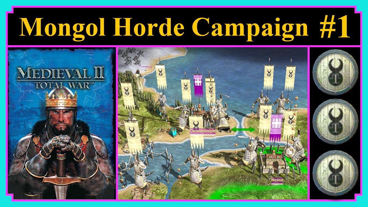 ToNerdistoHuman's tweet photo. Mongols Horde Campaign #1 The Noble Nomad | Medieval II Total War
https://t.co/Y06k9DzFQw https://t.co/syeQQA9pHb