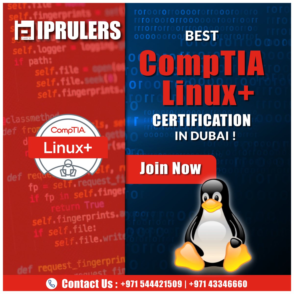 IpRulers's tweet image. CompTIA Linux+ is the only job-focused Linux certification covering the latest foundational skills demanded by hiring managers. 
#CompTIA #comptia_linux 

iprulers.com/archives/compt…