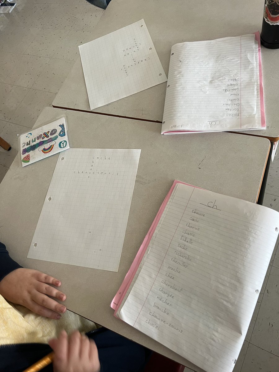 CHuczel's tweet photo. A little bit of of a brain bender with our sound of the week work this morning. Students had to use #Scrabble rules to fit words with “ch” into their grid. #gamebasedlearning #wordchallenge #soundoftheweek https://t.co/AXuM0KMbjZ