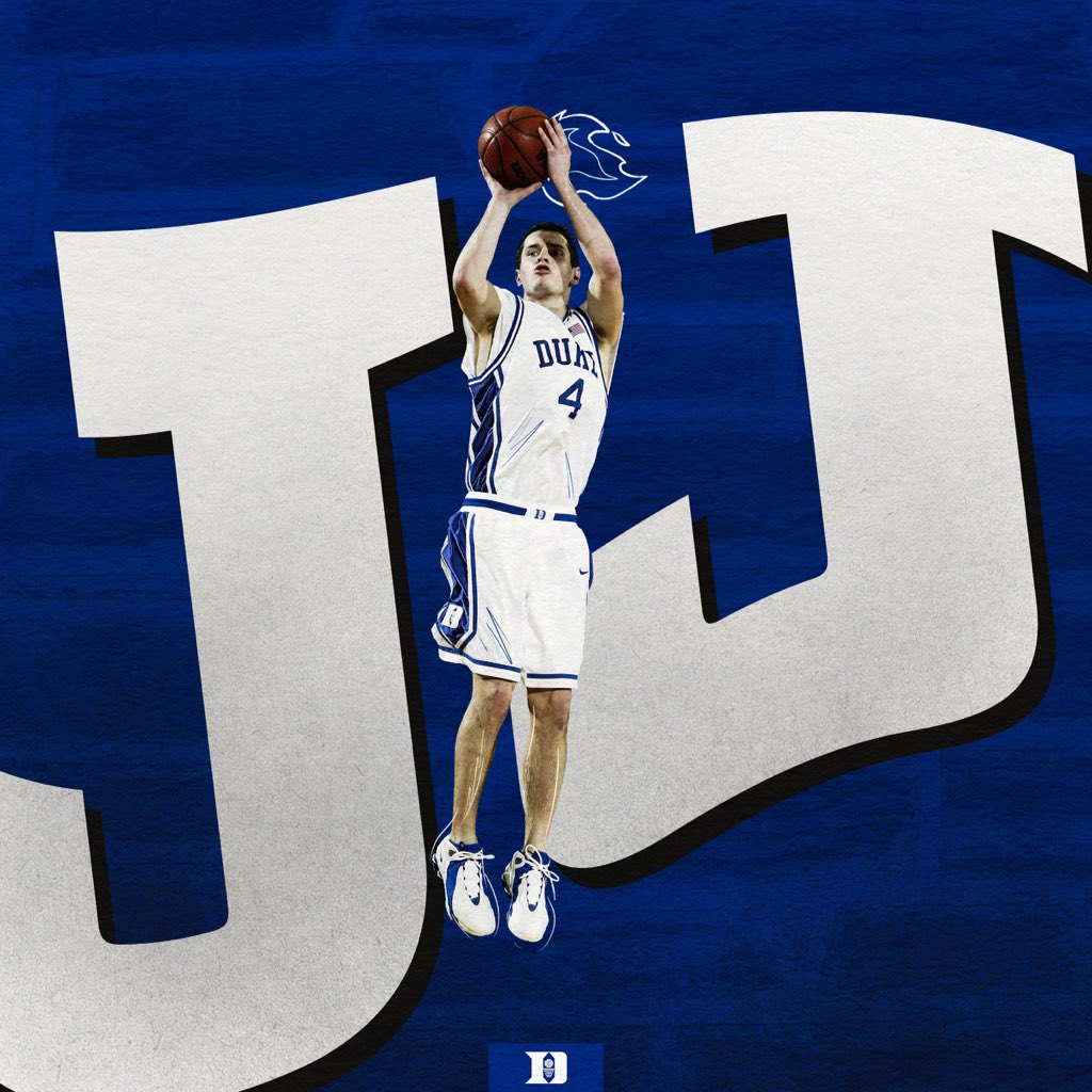 DukeMBB's tweet photo. JJ days until #Countdown2Craziness‼️‼️‼️ @jj_redick https://t.co/2FwWTwZ02S