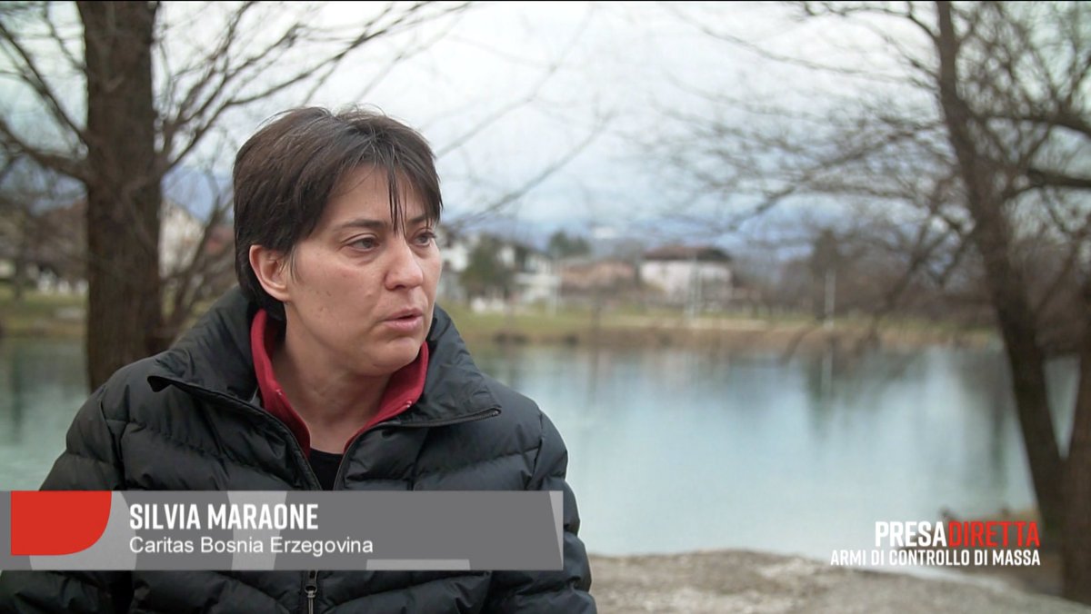 "È più facile mettere a budget droni, termocamere, costruire barriere, recinzioni, fili spinati, che non trovare una soluzione politica (alla questione dei migranti)" dice Silvia Maraone @smarameo (<a href="/caritas_milano/">Caritas Ambrosiana</a> Bosnia Erzegovina)

#presadiretta <a href="/RaiTre/">Rai3</a> e <a href="/RaiPlay/">RaiPlay</a>