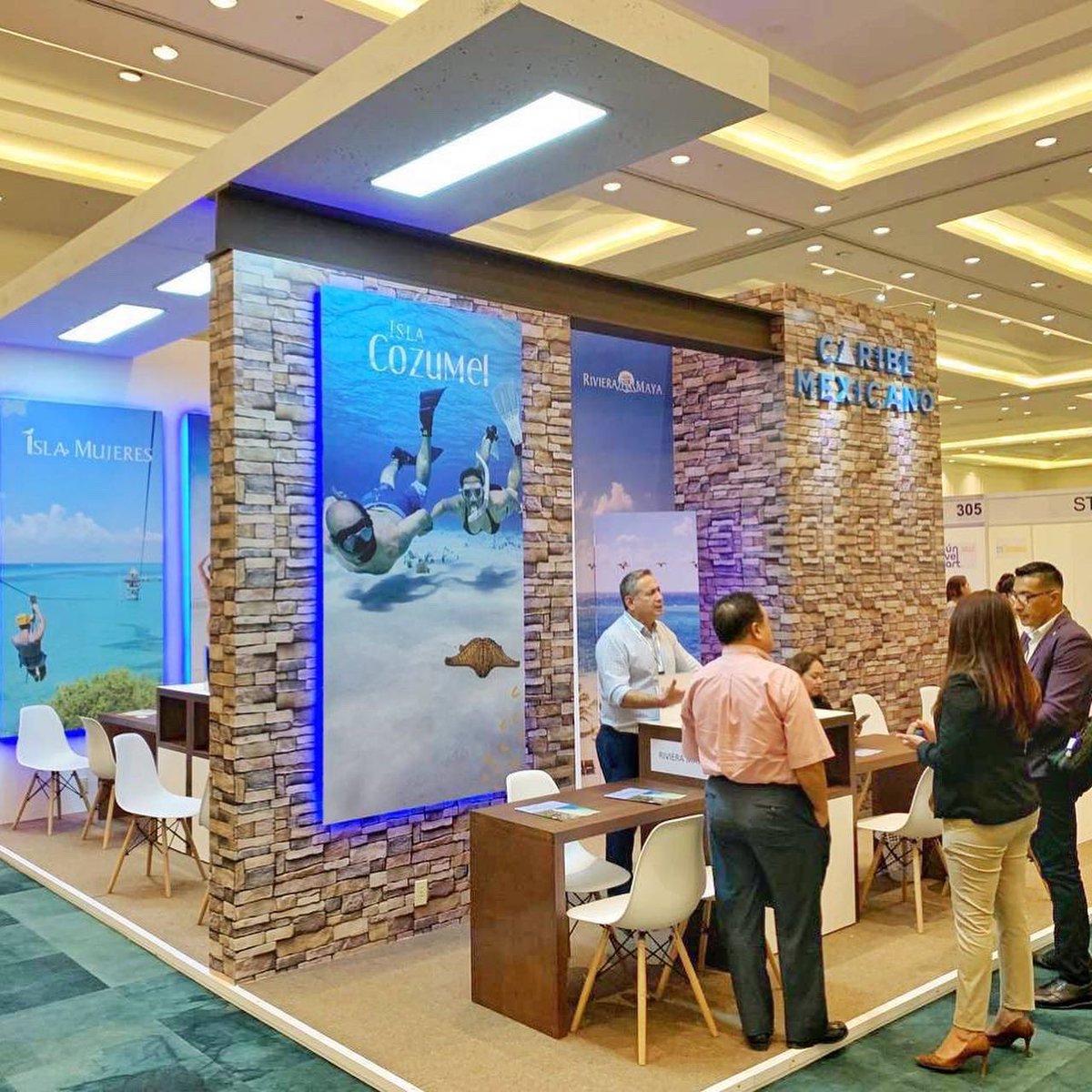 Participamos en la 34ª edición de <a href="/CancunTrvlMart/">Cancun Travel Mart</a> con una agenda de 25 citas de negocio durante el primer día de actividades.

Esta feria reúne a los compradores y proveedores más importantes de la industria turística. 

#CancúnTravelMart2022 #CPTQ