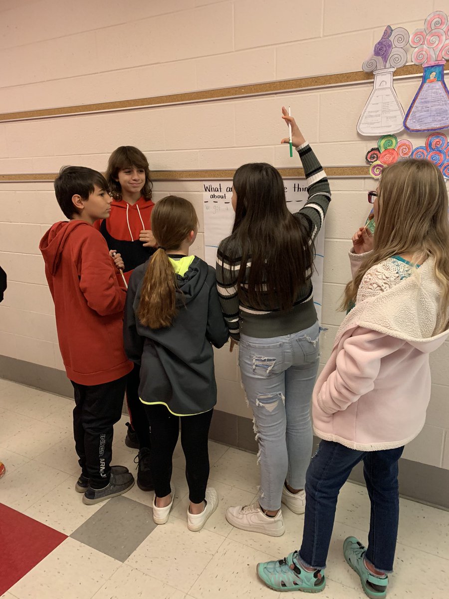 _ChelseyReid_'s tweet photo. What a great start to our PBL Launch Week! Gallery walk/town hall meeting discussing the history of the county, and the vision THEY have for Allen County! @ALLENCOUNTYINT https://t.co/qkmSx1zEqw