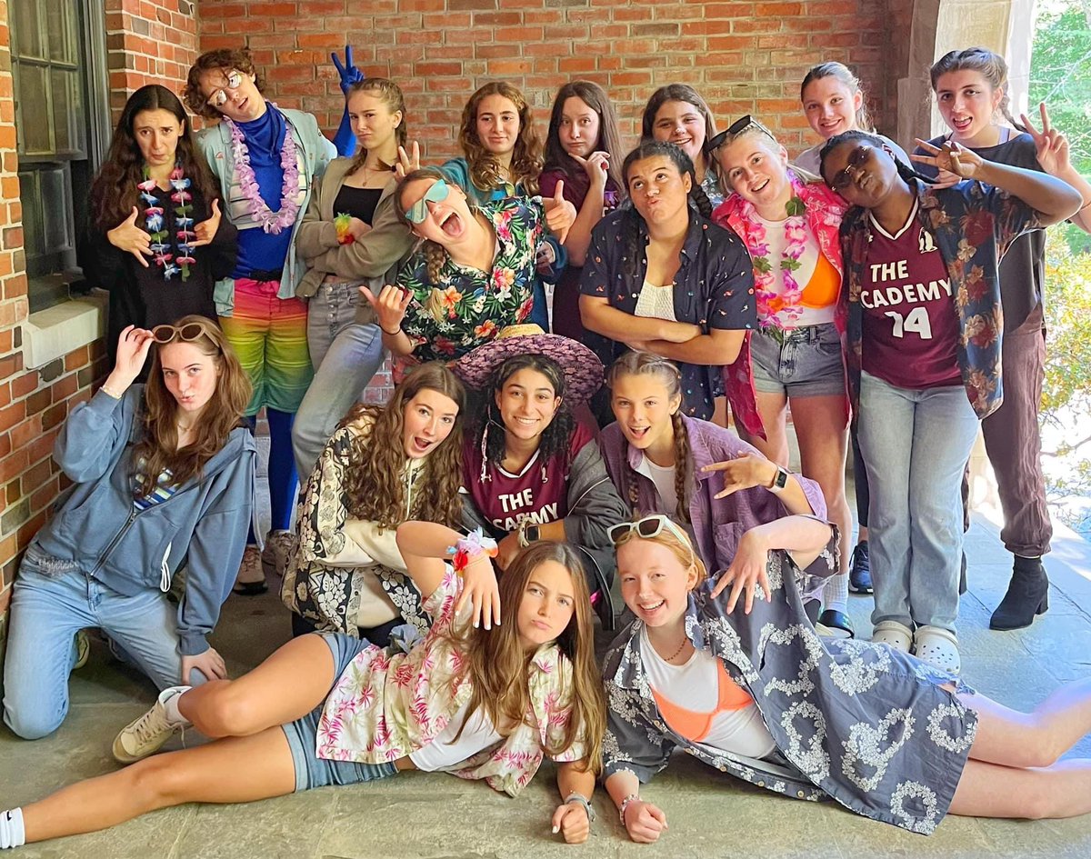 The APH soccer team have 3 games this week and themed their outfits to get into the spirit. Today is #tropical theme! #soccer #empoweringwomen