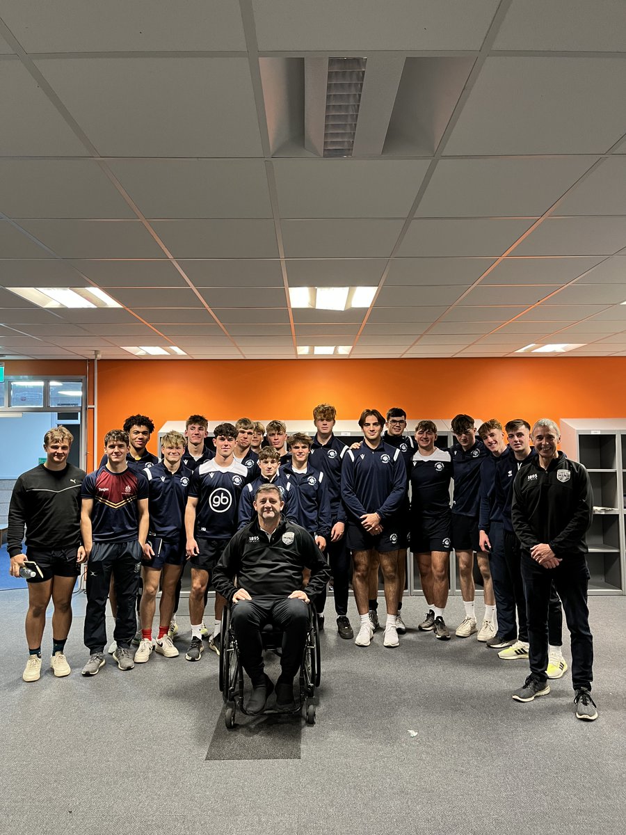 Iansmith2468's tweet image. Thanks to @YorksRugbyAcad for their invite to me and @jimmygittins to deliver two @stateofmindsprt #mentalhealthawareness sessions tonight @TheGSAL. A brilliant set of respectful young men. Best wishes to you all in your respective future endeavors.