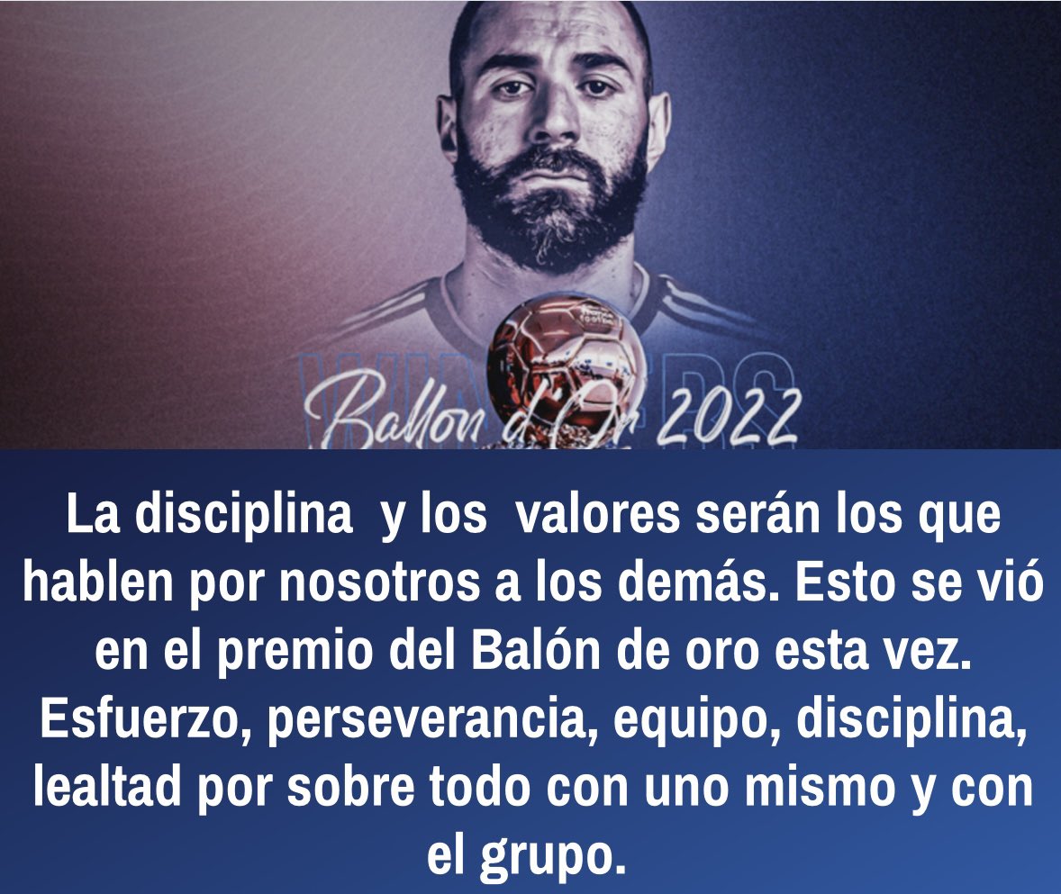 dantegodeau's tweet photo. Balón de oro 
Resultado de…
Nuestras actitudes determinan acciones y las acciones se mueven de acuerdo a los valores 
Hay cosas que se pueden aplicar para tener éxito en la vida…. Los frutos hablan por sí solos …. https://t.co/oXwJSxT0Wv