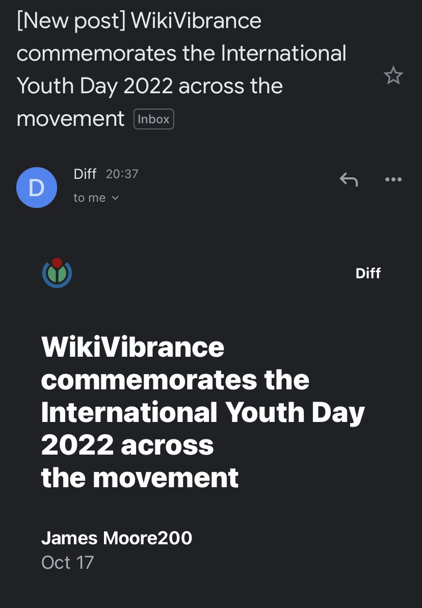 WikiVibrance tweet picture
