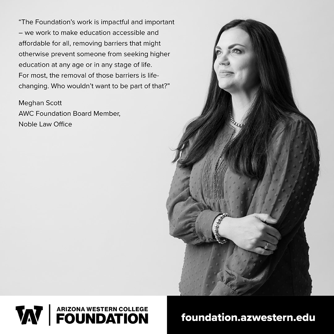 AWCFoundation's tweet photo. @AWC Foundation builds
capacity for scholarship &amp; the
college of tomorrow. Help us
help students reach their
dreams and create thriving
communities. Join Us! https://t.co/fUjZ5OjFct