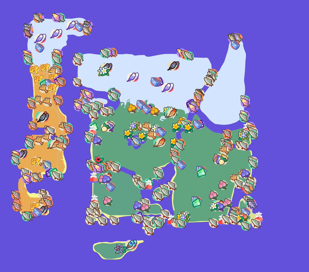 wosps's tweet photo. Finally updated Vinter Map with all the new islands added in @longvinter's 1.0.9 update.

Massive thanks to the community helpers in Discord for helping me with item locations!

🔗 https://t.co/acPddo8RHb

Before and after below... ⬇

#longvinter #leafletjs #webdev #gamedev https://t.co/BbJDMns0tS