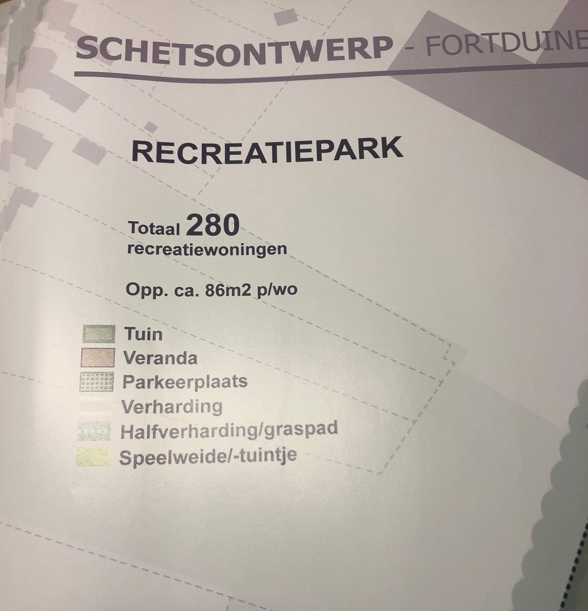 Presentatie gehad van bas vd Ven betreft de ontwikkeling van 280 recreatiewoningen met daarnaast nog 2400m2 horeca op #FortDuinen #Cromvoirt #ijzerenman. Binnen enkele maanden gaat men starten met de bouw van de woningen. #vught