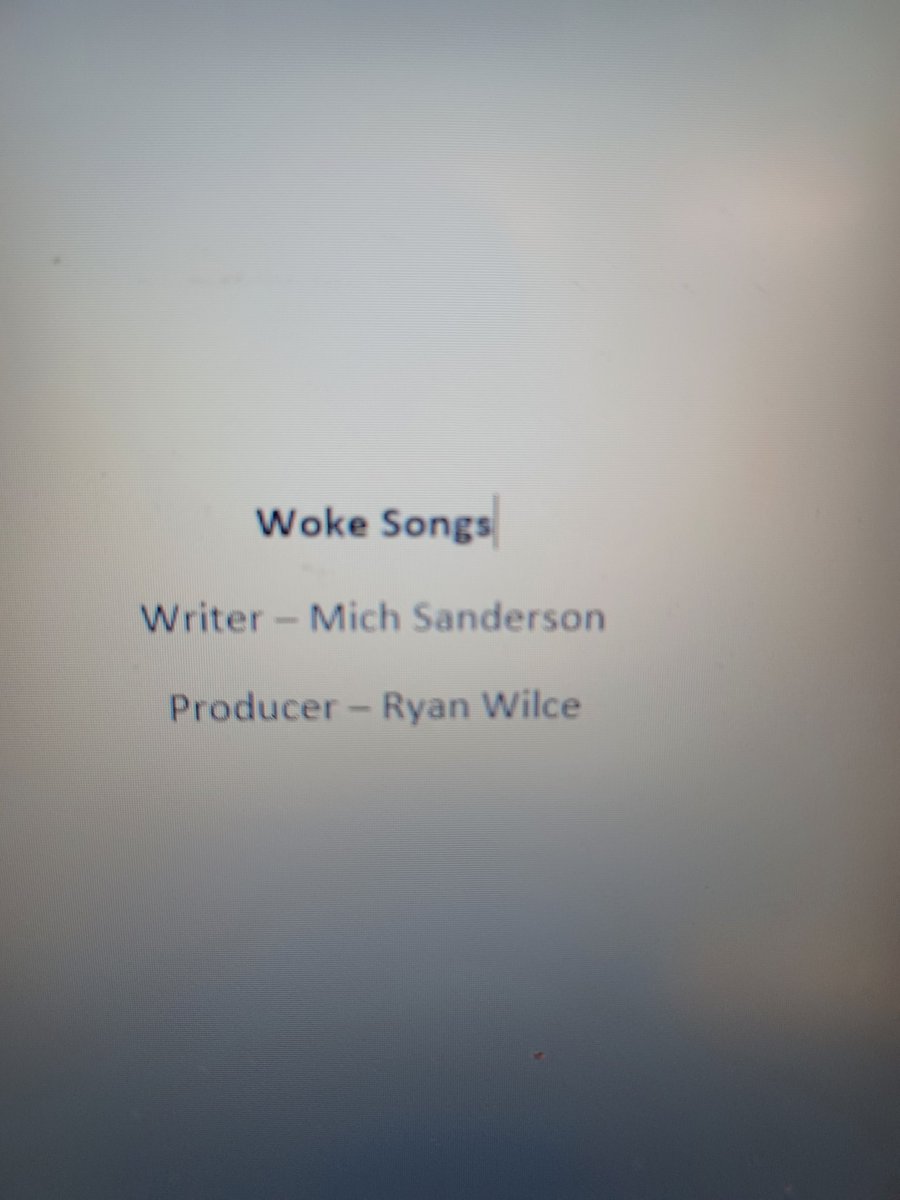 A privilege to see how Woke Songs is developing at the National Theatre Studios on Friday, even more privileged to take 2 of <a href="/WiltsCreative/">WiltshireCreative</a> young ambassadors with me to represent the many young people who contributed to its original development. <a href="/mich_sanderson/">Mich Sanderson</a> <a href="/ryan_wilce/">Ryan Wilce</a>