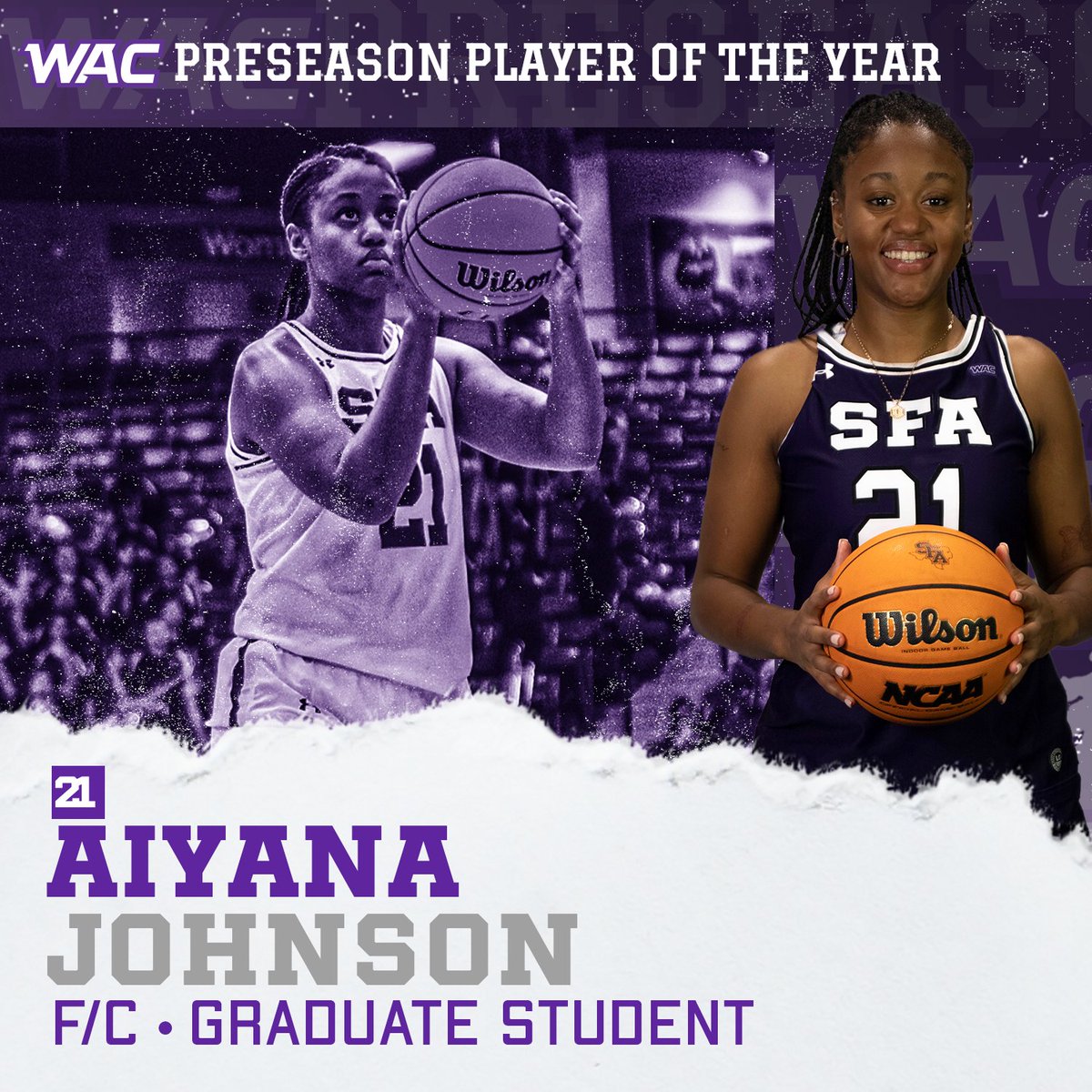 SFA Women's Basketball tweet media