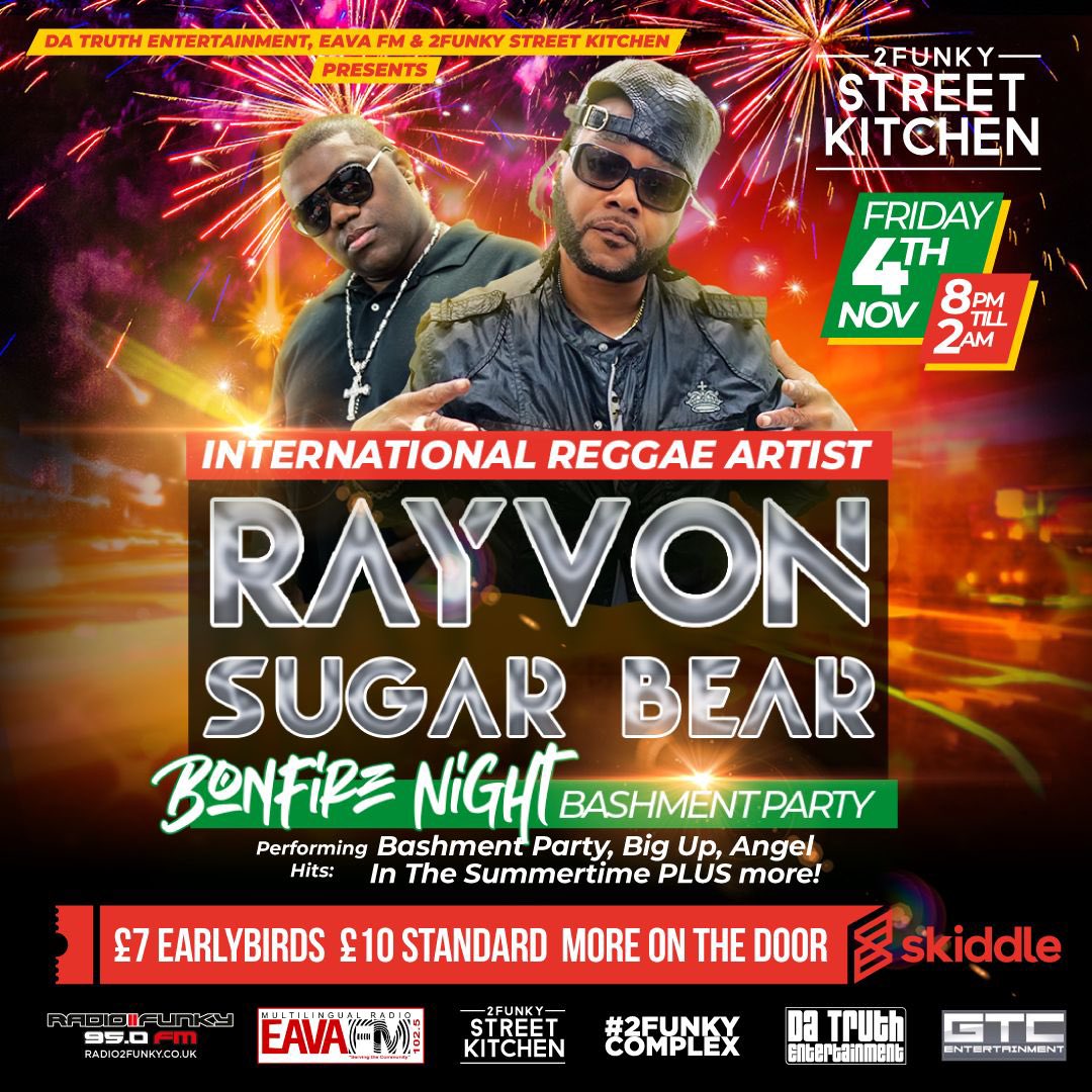 Something Special Nov 4th <a href="/2funkykitchen/">2Funky Street Kitchen</a>  Date for your Diary. Tickets available on Skiddle.com