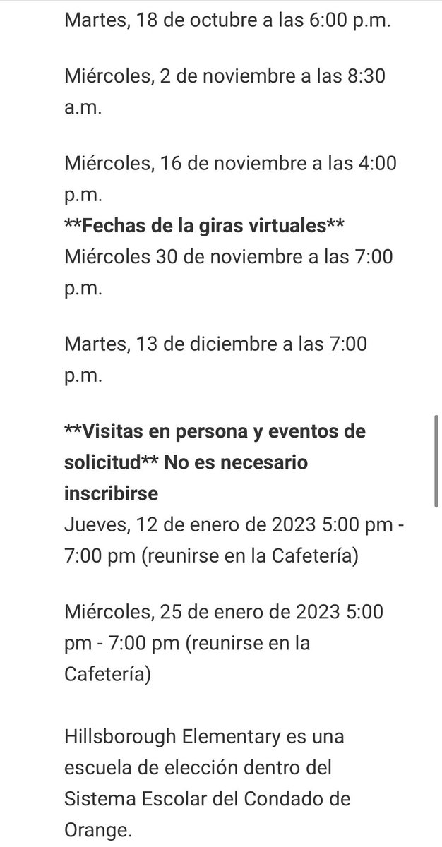 Hillsborough Elem. tweet media