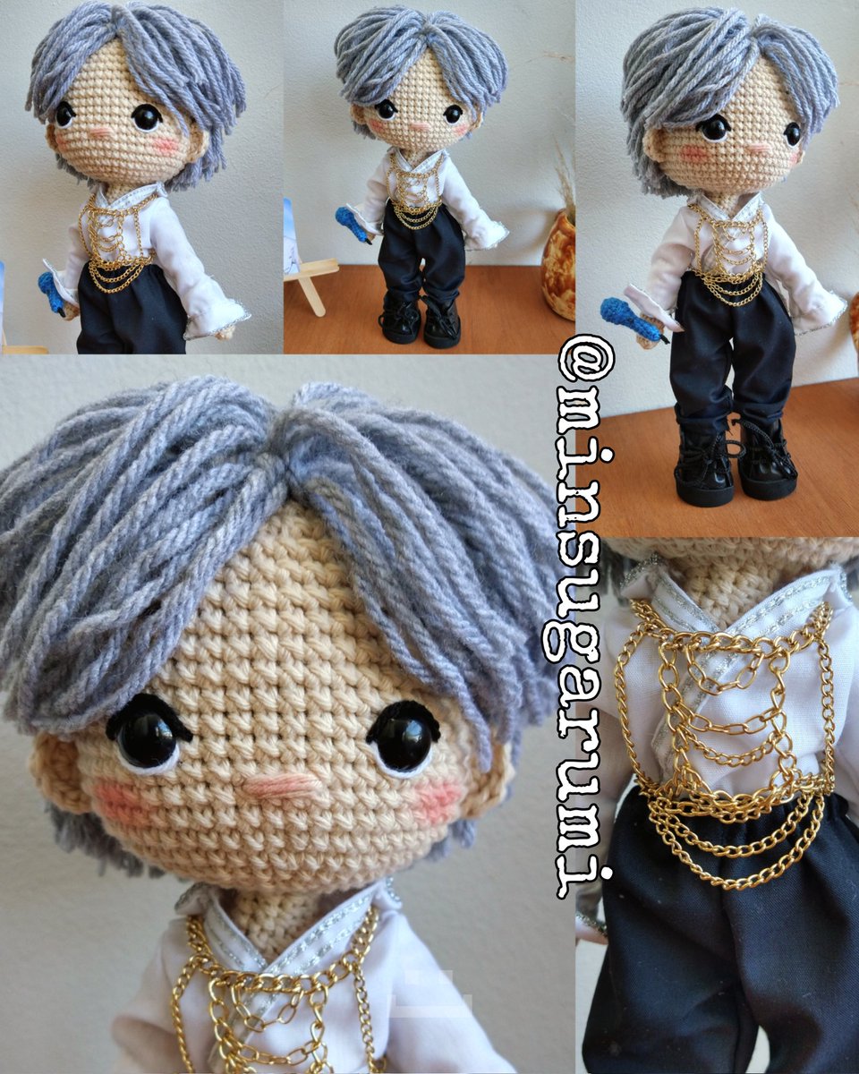 minsugarumi's tweet photo. • Tamaño: 27 cm
https://t.co/99hX85qZ9J
✨
#woozi #SEVENTEEN #crochet #amigurumi #carat #kpopdoll 
@pledis_17 https://t.co/VWReGflHbB