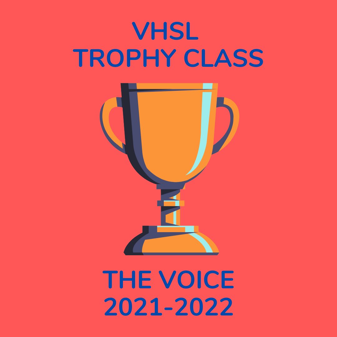 Congratulations to the 2022 yearbook staff, under the leadership of Jenna Dyke and Anastasia Rubis, who won Trophy Class in the Virginia High School League Publication Evaluation Contest.
⤵️