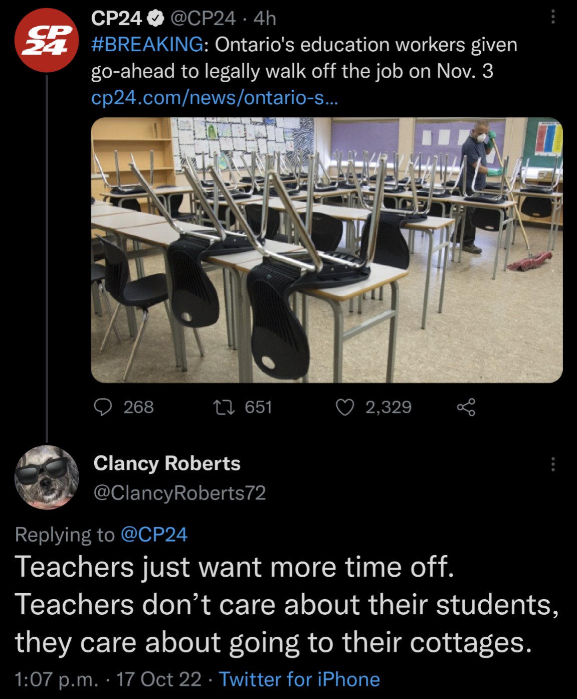 Gator⚡gum On Twitter The Article Isnt About Teachers And Nobody Is 