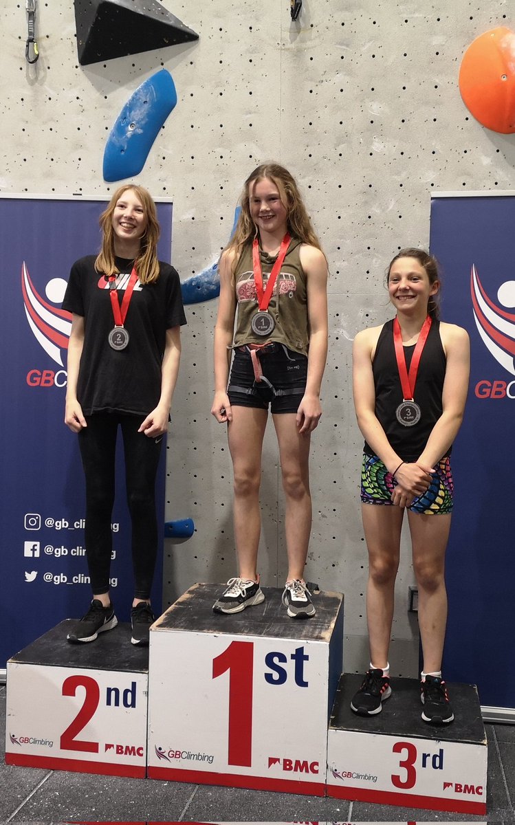 AnnaClimbs's tweet photo. Been a super busy year training &amp; competing, delighted😀 to podium at both the English and Welsh Lead Climbing Championships 🥉 Youth B (U16s) this summer. 😀
@Stirling_High @SHS_PhysEd @climb_scotland @Mountain_Scot https://t.co/Y01dcmEzej