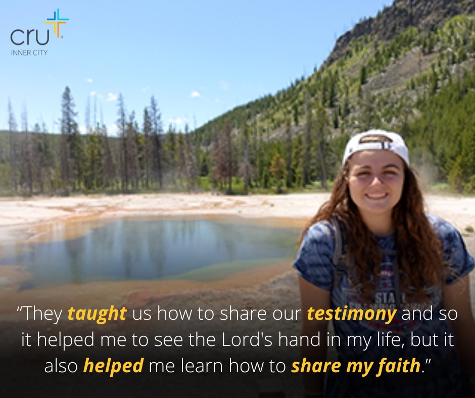CruInnerCity's tweet photo. Thanks to Cru Inner City's multi-faceted model, Melanie was able to combine her love for children, refugees and the poor into a single ministry opportunity where she is living out the gospel through one-on-one relationships. 

Share Melanie's story here: https://t.co/AwdVt4UbpI https://t.co/U7cJCYJpFV