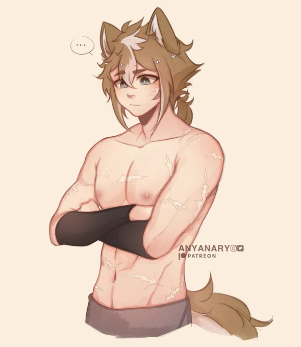 Some "a few years after the war" type time skip gorou? #Genshinlmpact #Gorou 