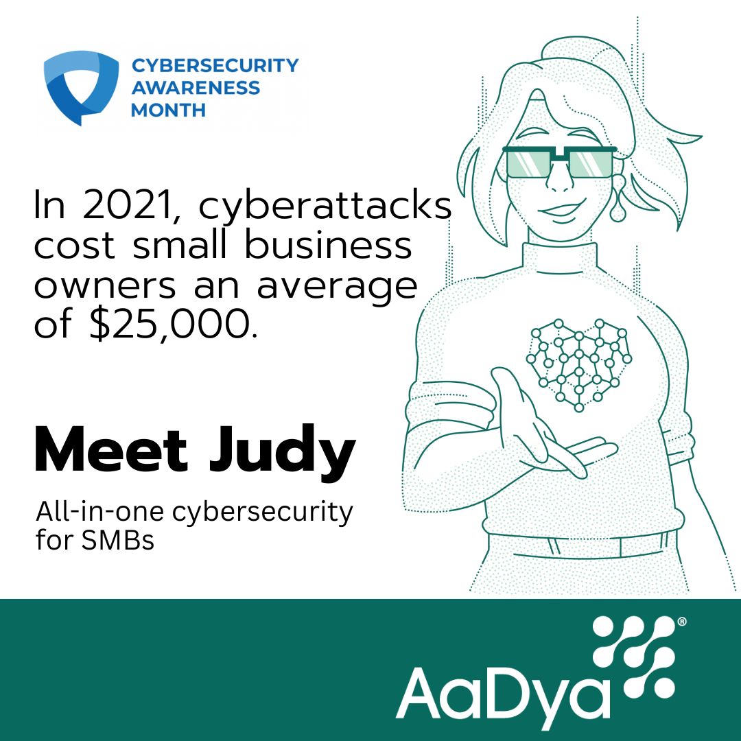 Only half of SMBs have a cybersecurity plan in place for 2022. The other half needs Judy. #cybersecurity #security #CybersecurityAwarenessMonth #SMBs #MeetJudy
hubs.la/Q01pJ1FX0