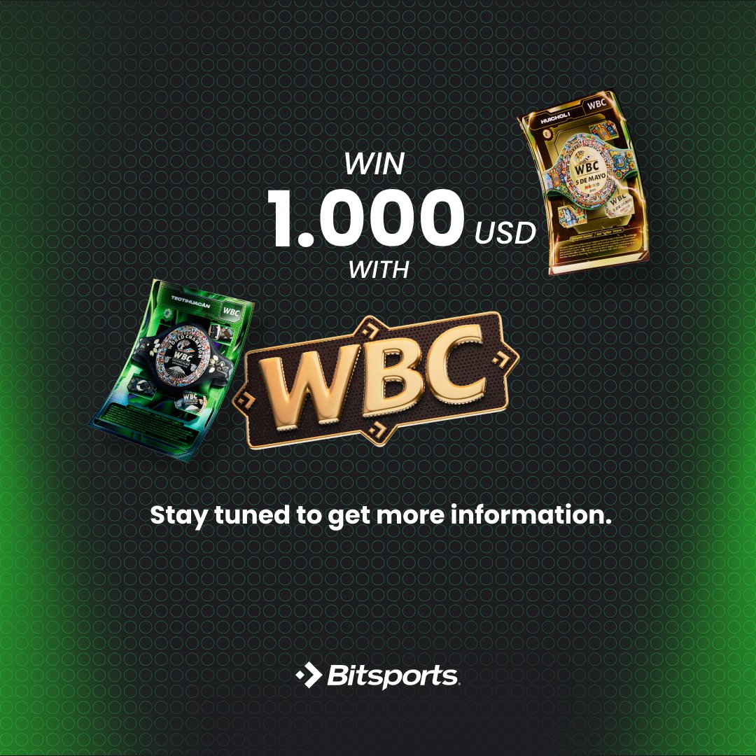 WBCBoxing's tweet photo. It's time to win $1,000 with the WBC. What are you waiting for?
!Follow the steps and participate!
https://t.co/dEjklDgCAX
#ElWBCEvoluciona #AlbumDigital https://t.co/I3F7Q5qlvl