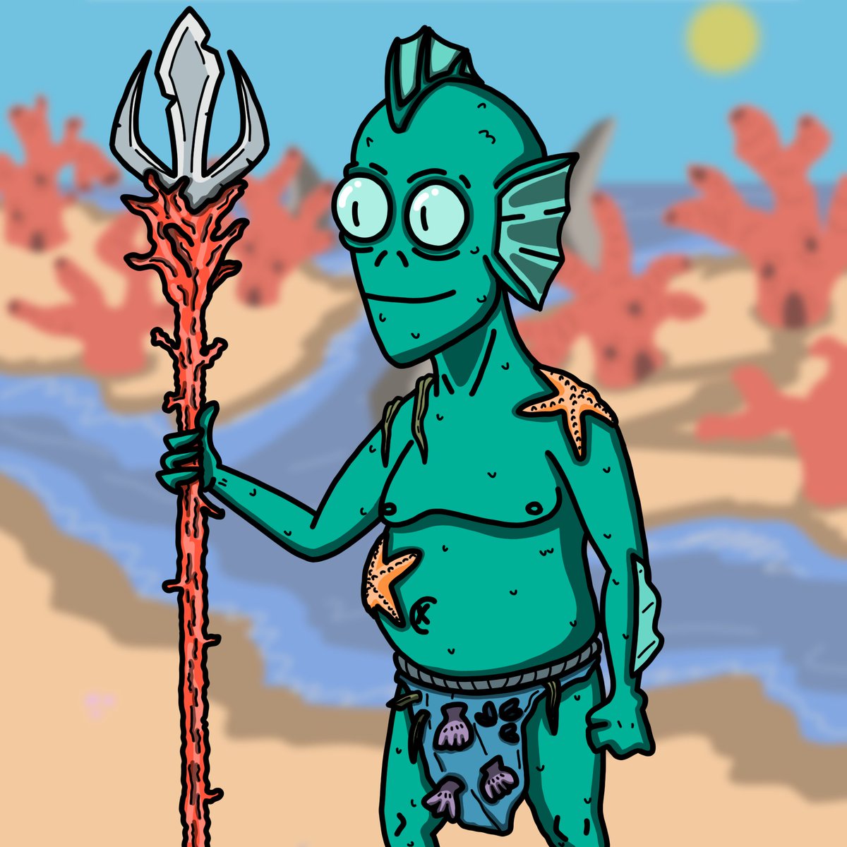 GoBreeds's tweet photo. Here is the Coral Tribe, they inhabit the Vorâli region, a coastal area with a lot of marine vegetation.

#Gobreeds #GobreedsNFT #CNFT #NFT #Cardano #NFTCommunity #nftcollectors #CardanoNFT #ADA #CardanoCommunity https://t.co/dvqa44n8Ho