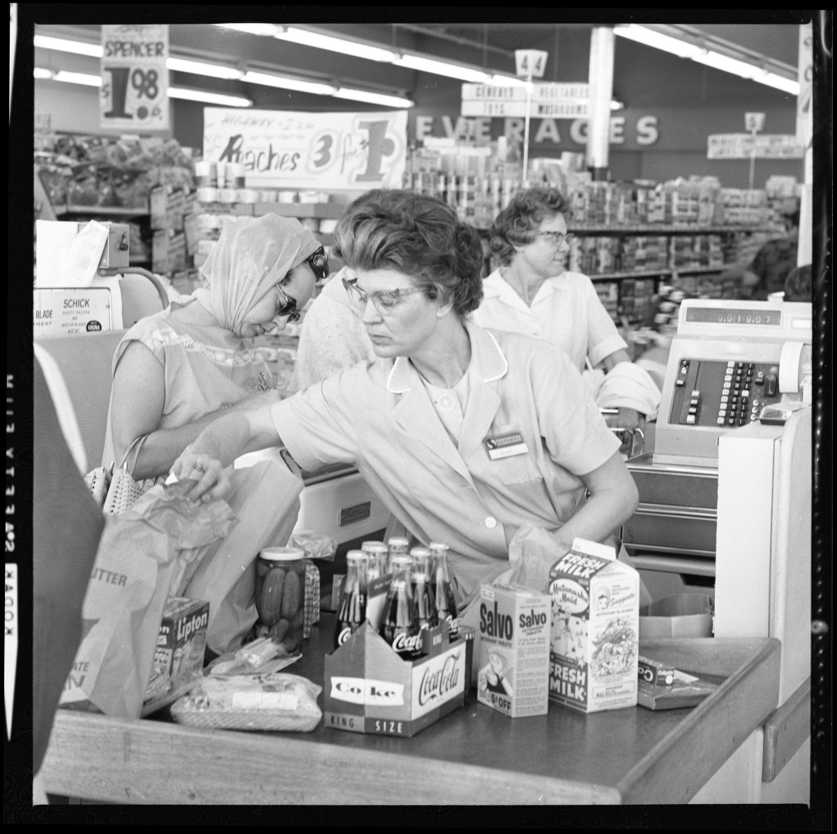 David Reamer On Twitter June 12 1964 Inside An Anchorage Safeway david-reamer-on-twitter-june-12-1964-inside-an-anchorage-safeway