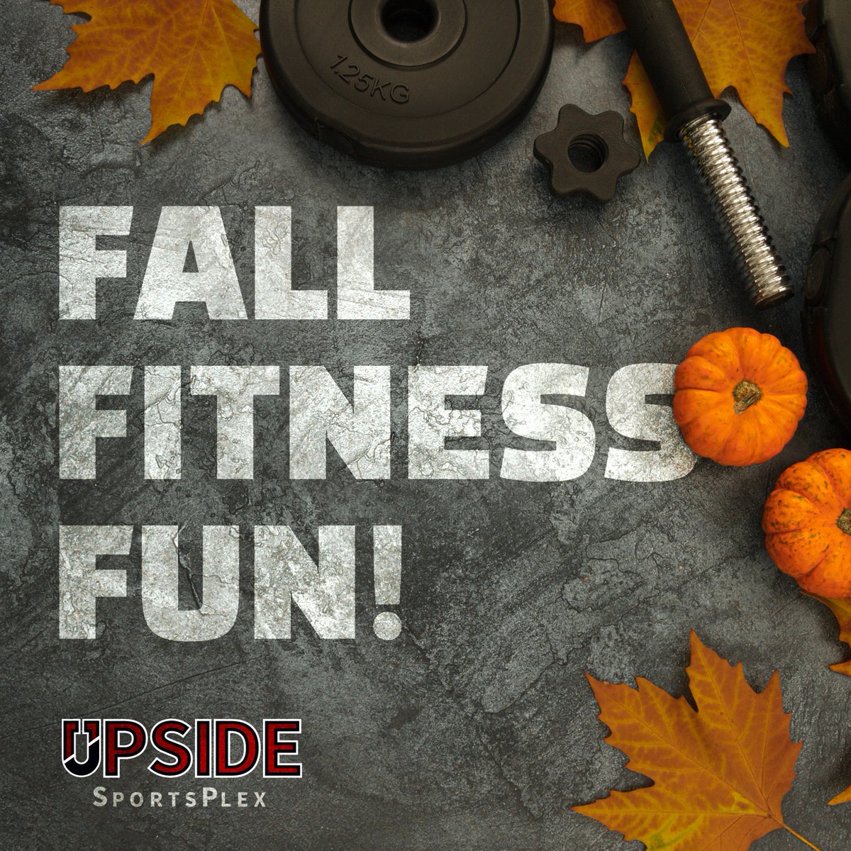 It’s starting to feel like fall in Texas! 🍁  Feel your best this season with some new fall workouts at Upside!