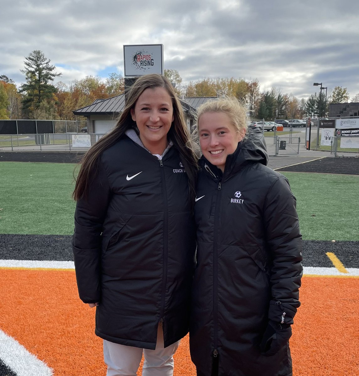 Congratulations to Coach Moses named Section Coach of the Year and to Abbey named to the All-State Team! Way to go! GR Proud! <a href="/ISD_318/">ISD 318</a>
