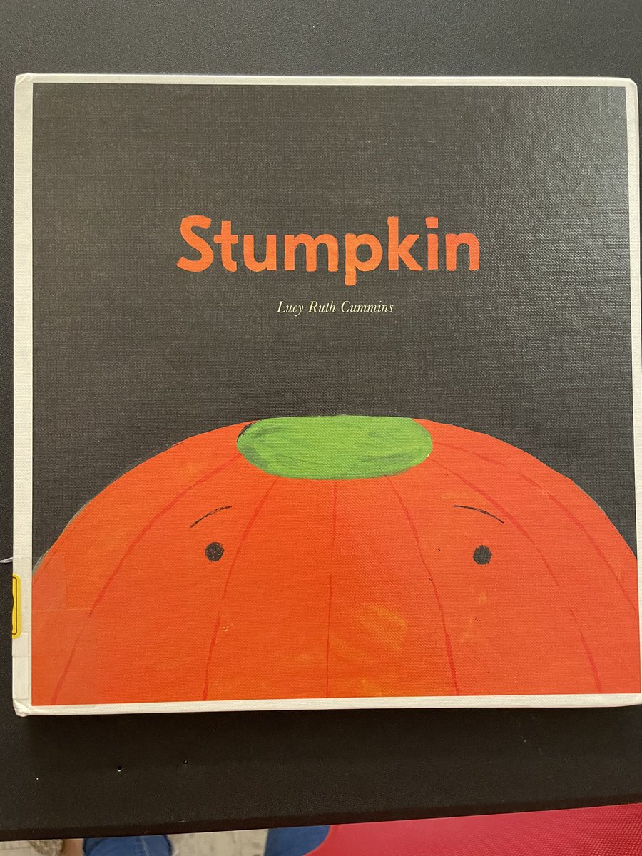 I was today years old when I felt grief and then immediate joy for a pumpkin. Thank you <a href="/lucyruth/">Lucy Ruth Cummins</a> for a great experience. #stumpkin #bestyearever #iteach4th